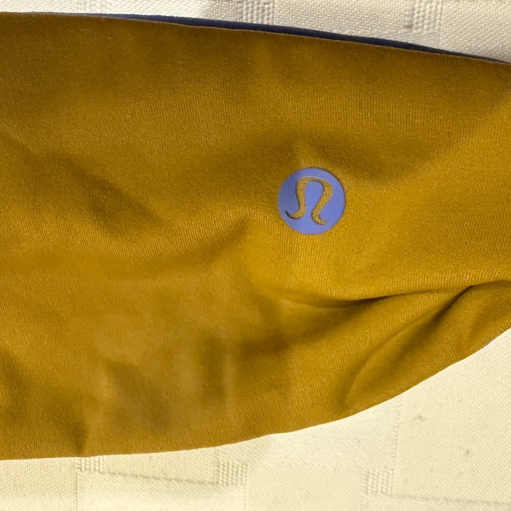 lululemon athletica Blue and Brown Hairband